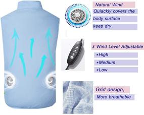 img 3 attached to 🌞 Stay Cool and Protected: Lightweight Occupational Health & Safety Gear for Fishing, Cycling, and Outdoor Activities