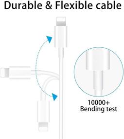img 3 attached to 🔌 Сертифицированный USB Lightning Belcompany Delivery Pro 6 6Фт - Быстрая зарядка и передача данных