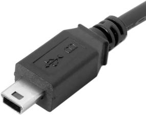 img 2 attached to 🔌Chenyang CY USB 2.0 Мини USB 5Pin Мужской к женскому продлительному кабелю - 5 футов мощного Мини USB продлительного кабеля.