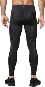 img 1 attached to 🩳 CW-X Men's Stabilyx Compression Tights with Joint Support
