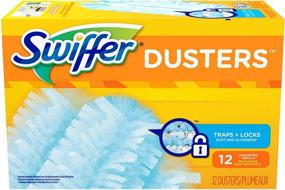 img 3 attached to 🧹 Unscented Swiffer 180 Dusters Refills - 12 Count, Ultimate Cleaning Solution