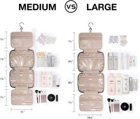img 3 attached to 🧳 Maximizing Organization: BAGSMART Water Resistant Organizer Travel Accessories for Toiletries