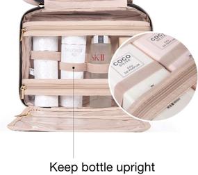 img 1 attached to 🧳 Maximizing Organization: BAGSMART Water Resistant Organizer Travel Accessories for Toiletries