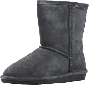 img 4 attached to Сапоги BEARPAW Emma высотой 6,5 дюймов: универсальная обувь для маленького/большого ребенка.