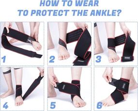 img 2 attached to Compression Adjustable Breathable Comfortable Fasciitis（Men