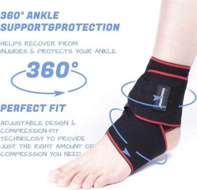 img 3 attached to Compression Adjustable Breathable Comfortable Fasciitis（Men