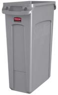 rubbermaid commercial products rectangular fg354060gray logo