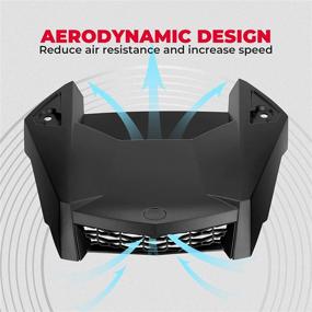 img 3 attached to Enhance Performance with kemimoto RZR XP 1000 Hood Scoop Replacement 🏎️ Air Intake Kit for Polaris RZR XP 1000 XP / 4 1000 2019-2022