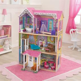 img 2 attached to 🏠 Delightful KidKraft Sweet Pretty Dollhouse Toy: Hours of Imaginative Fun for Kids