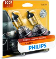 ✨ enhance visibility with philips automotive lighting 9007b2 standard halogen replacement headlight bulb, 2 pack logo