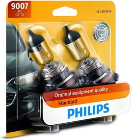 img 1 attached to ✨ Enhance Visibility with Philips Automotive Lighting 9007B2 Standard Halogen Replacement Headlight Bulb, 2 Pack