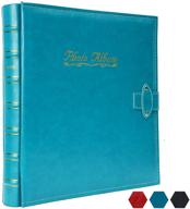 📷 zinowin kingth photo album: 600-pocket leather cover book for 4x6 photos - ideal for weddings, family, baby pictures & more! logo