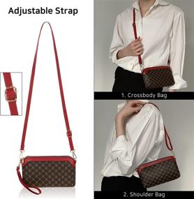 img 1 attached to 👛 Stylish Chain Crossbody Cellphone Clutch: Women's Handbags & Wallets