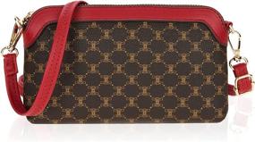 img 4 attached to 👛 Stylish Chain Crossbody Cellphone Clutch: Women's Handbags & Wallets