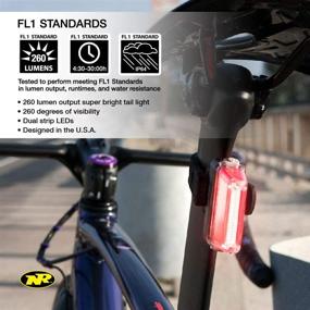 img 3 attached to 🚴 NiteRider Sentry Aero 260: Powerful USB Rechargeable Taillight for Standard & Aero Seatposts