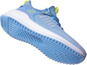 img 2 attached to 👟 SDolphin Women's Light Blue Tennis Training Shoes - Non Slip, Lightweight, Breathable Gym Sneakers for Running, Walking, and Workouts - Size 9