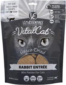 img 1 attached to VITAL CAT Rabbit Mini Patties: Freeze-Dried Grain Free Cat Food - 8 OZ