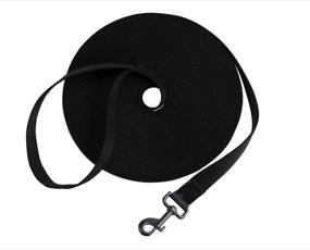 img 4 attached to YIHATA Long Dog Training Leash - 6/15/20/30/50/100FT Obedience Recall Agility Lead for Effective Training, Playtime, Camping, or Backyard