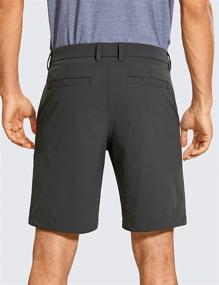 img 3 attached to CRZ YOGA Mens Stretch Shorts