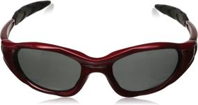 img 3 attached to 🕶️ Stylish X-Loop Red Frame Polarized Sunglasses: Enhance Your Style with Ultimate Sun Protection