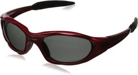 img 4 attached to 🕶️ Stylish X-Loop Red Frame Polarized Sunglasses: Enhance Your Style with Ultimate Sun Protection