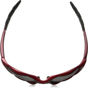 img 1 attached to 🕶️ Stylish X-Loop Red Frame Polarized Sunglasses: Enhance Your Style with Ultimate Sun Protection