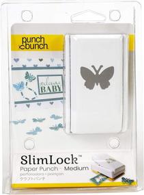 img 3 attached to 🦋 Punch Bunch Medium Punch Butterfly Design, 1" x 0.75" – Ideal for Crafts and Scrapbooking