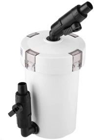 img 1 attached to 🐠 Aquarium Fish Tank HW-603: External Canister Filter with Pump for Superior Filtering and Silent Operation