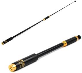 img 1 attached to 📻 SMA-Male 70cm 2m 144/430mHz Telescopic Ham Handheld Radio Extendable Antenna | High Gain 10W Dismountable Antenna for Baofeng BF- UV3R, YAESU VX-1R, VX-2R, VX-3R, TYT Radio