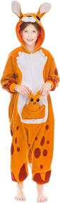 img 4 attached to 🦘 Kangaroo Halloween Pajamas by Spooktacular Creations