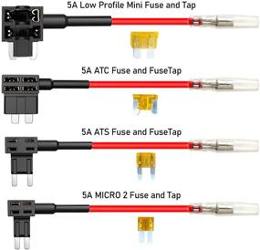 img 3 attached to 🔌 Efficient Radar Detector Hardwire Kit: Direct Wire Wiring for Escort, Valentine One, Uniden, Beltronics, Cobra Radar Detectors - Quick Connection Plug and Play Power Cord Cable