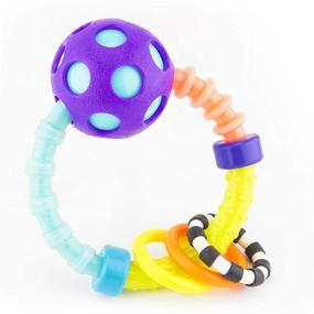 img 2 attached to 🍼 Sassy Bend & Flex Rattle Set - 2 Piece - Suitable for 0+ Months