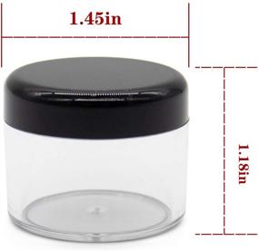 img 3 attached to Пластиковые косметические контейнеры AUEAR Makeup