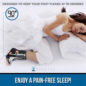 img 1 attached to 👣 Relieve Plantar Fasciitis Pain: Adjustable Night Splint for Foot Drop Support, Arch Pain & Achilles Tendonitis - Suitable for Both Women and Men