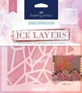 faber castell ice layers adhesive stencils logo