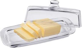 img 4 attached to 🍽️ Bezrat Glass Butter Dish Lid - Tabletop & Serveware Food Service Equipment & Supplies