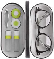 portable glasses compatible contact eyeglasses logo