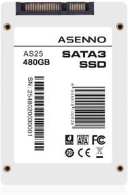 img 1 attached to 💾 ASENNO 480GB 500GB SSD: Высокопроизводительный внутренний твердотельный накопитель для ноутбука, планшета и настольного компьютера