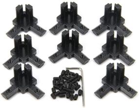 img 4 attached to Befenybay Connector Aluminum Extrusion 2020S Black