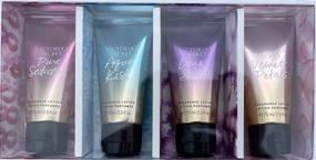 img 1 attached to 💝 Victoria's Secret Gift Set: Love Spell, Pure Seduction, Aqua Kiss, and Velvet Petals Mini Body Lotions – Perfect for Gifting