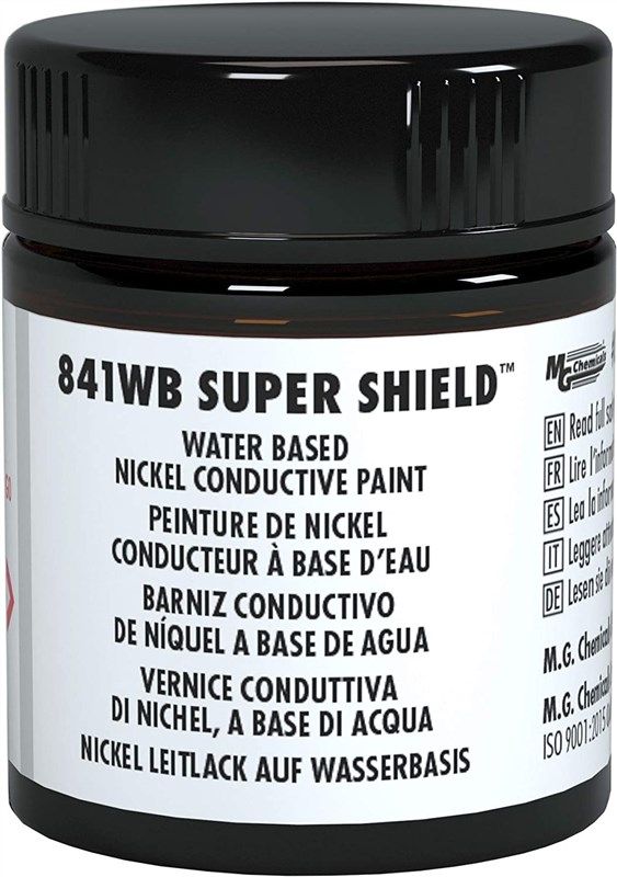 mg chemicals shield conductive coating 로고