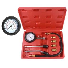 img 4 attached to 🛠️ BETOOLL HW0130 Cylinder Compression Gauge for Automotive Engines