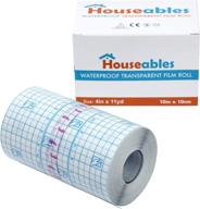 🩹 tattoo healing wrap by houseables - waterproof bandages for aftercare, recovery & wound dressing care - transparent plastic roll логотип