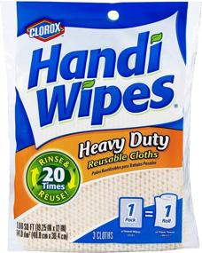 img 2 attached to 🧽 Handi Wipes Heavy-Duty 18-Count Value Pack