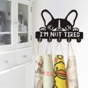 img 1 attached to Boston Terrier Creative Silihouette Decoration