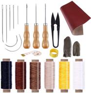 🧵 butuze convenient leather craft sewing kit: 22-piece repair set and simple method for beginners - perfect leather sewing tools for diy, leather craft, and working on leather projects logo