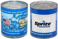 hoc-2 sprite industries replacement cartridge for sprite showers shower filter, blue logo