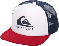 quiksilver mens foamslayer hat black outdoor recreation logo
