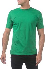 img 1 attached to 👕 Comfort Cotton T-Shirt for Men - Pro Club Men's Clothing