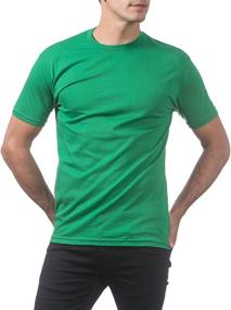 img 2 attached to 👕 Comfort Cotton T-Shirt for Men - Pro Club Men's Clothing